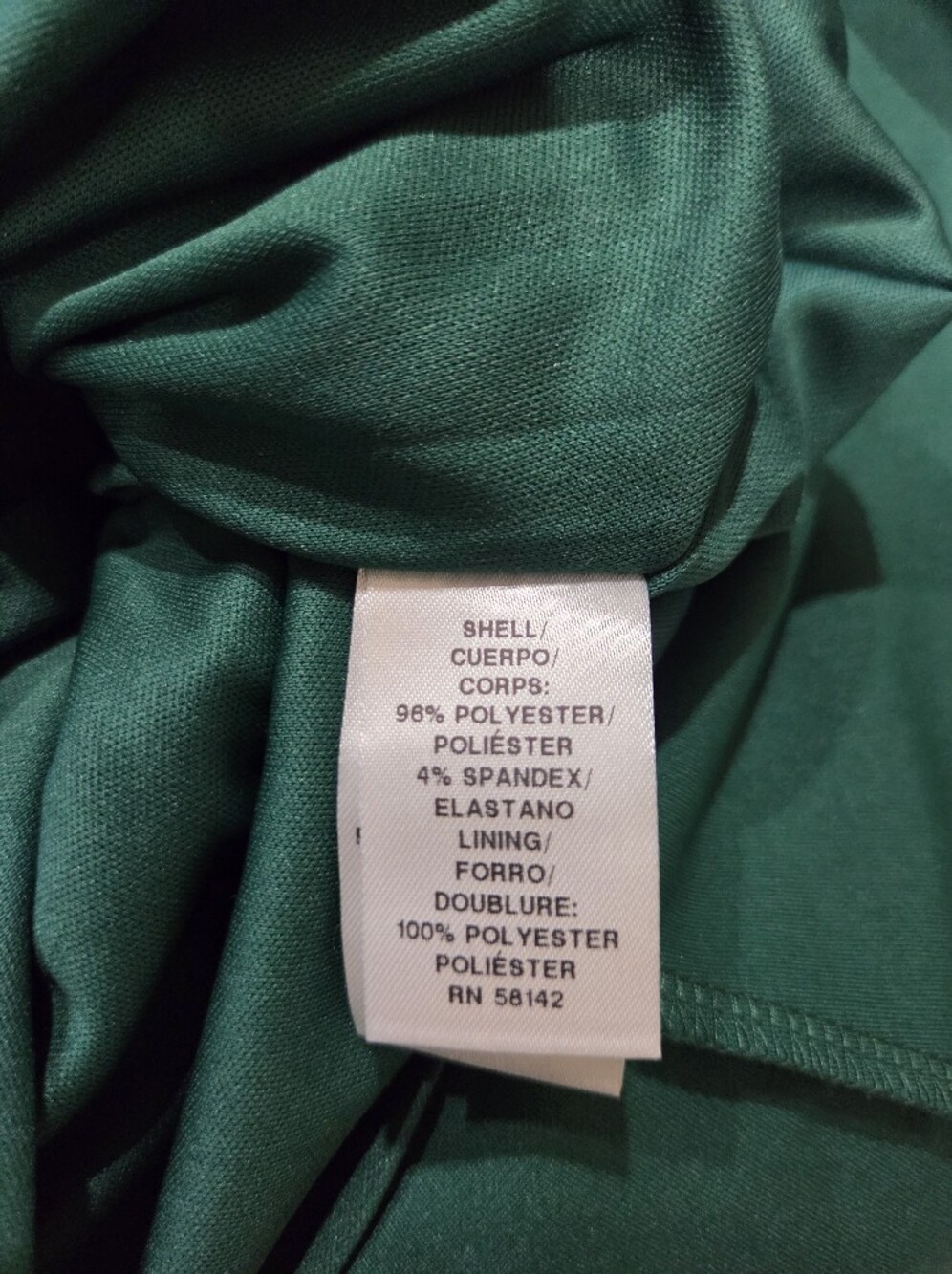 Maggy London Emerald Green V-Neck Midi Dress - Size 18 - Picture 4 of 7
